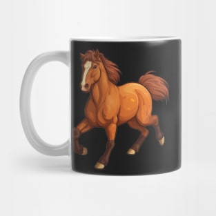 Majestic Chestnut Horse Mug
